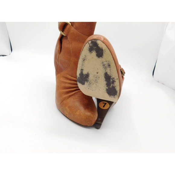 Steve Madden Women Leather Myranda Boots Size 7 - Picture 2 of 8